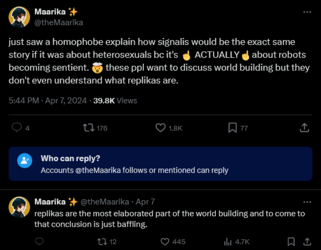 Screenshot 2024-04-08 at 23-53-25 Maarika ✨ on X just saw a homophobe explain how signalis wou...png Screenshot 2024-04-08 at 23-53-25 Maarika ✨ on X just saw a homophobe explain how signalis wou...png