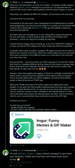 JerseyFurry saying imgur was the reason how he doxxed.png JerseyFurry saying imgur was the reason how he doxxed.png