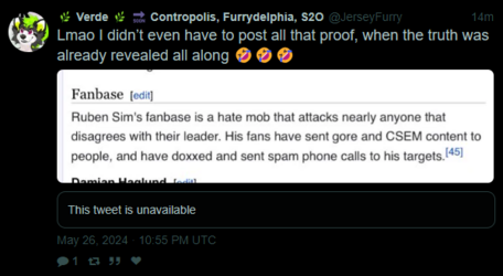 JerseyFurry showing a Ruben Sim RationalWiki.png JerseyFurry showing a Ruben Sim RationalWiki.png