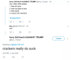 White Hate Tweet 4.png White Hate Tweet 4.png