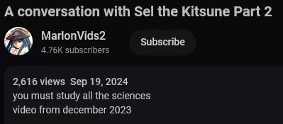 Screenshot 2025-01-01 at 17-48-05 A conversation with Sel the Kitsune Part 2 - YouTube.png Screenshot 2025-01-01 at 17-48-05 A conversation with Sel the Kitsune Part 2 - YouTube.png
