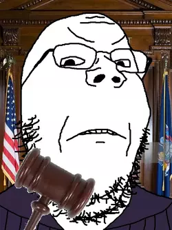 15744 - angry clothes frown glasses irl_background judge robe soyjak stubble variant:gapejak.webp 15744 - angry clothes frown glasses irl_background judge robe soyjak stubble variant:gapejak.webp