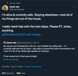 Screenshot_2020-02-28 Sarah Vee on Twitter I'm alive amp; currently safe Staying elsewhere, mo...png