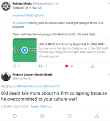 Male feminist chad Martin Bettik sperging at Nick.PNG