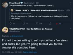 COLONY LAUNCH - New Sci-Fi Novel On Amazon! on Twitter_ _@petersimeti_ - twitter.com (2).png