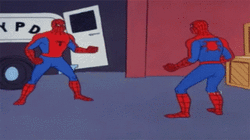 2 spiderman meme.gif