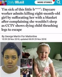 black woman kill white baby little bitch.jpg