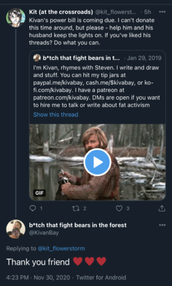 btch that fight bears in the forest on Twitter @kit_flowerstorm Thank you friend ♥️♥️♥️  Twitter.png