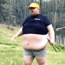 fat guy fight me.gif