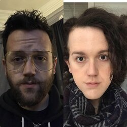 „Promised myself last year I would finally post this today. 3months HRT. Happy TDoV everyone!“ 