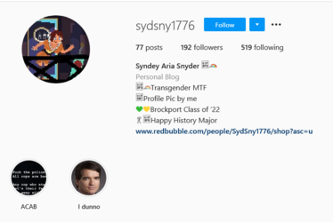 Screenshot_2021-03-07 Syndey Aria Snyder 🏳️‍🌈's ( sydsny1776) profile on Instagram • 77 posts.png