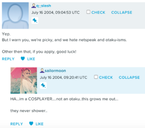 skinwalk im a cosplayer not an otaku they never shower.png