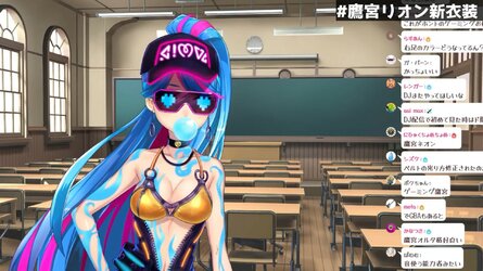 cap_【#鷹宮リオン新衣装】帝華高校に中間服、同級生のオタクくんに見せてあげてもいいよ？【にじさんじ_鷹宮リオン】-jv2j8eFGX98_00_19_37_08.jpg