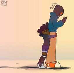 Accurate fan-drawing of a parasitic relationship