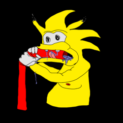 Sonichu glug on straw.png