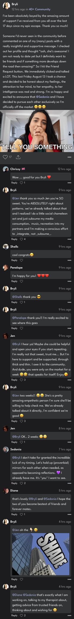 Bryli found a bored woman.JPG