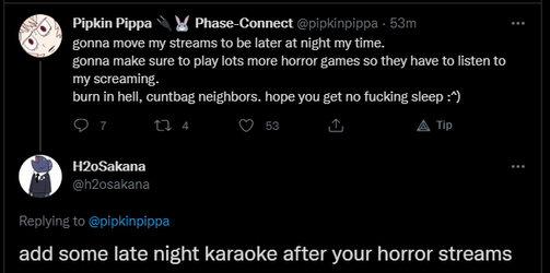 'H2oSakana on Twitter_ _@pipkinpippa add some late night karaoke after your horror streams_ _ ...png