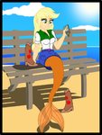 applejack_mermaid_on_beach_bench_by_physicrodrigo-d9u7a3u.png.jpg