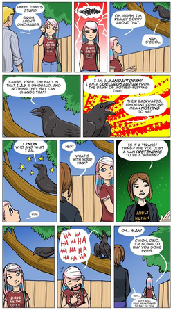 tranny dinosaur faggotry.png