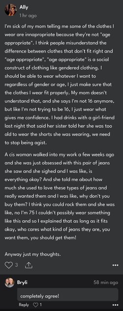 Ally dress your age post.JPG