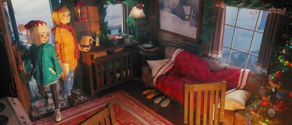 holiday cabin 2 by Myxo Ch.jpg