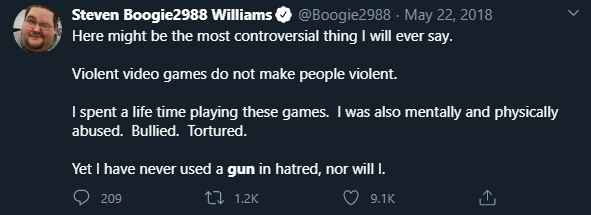 Ironic tweet - I will never use a gun in hatred!.png