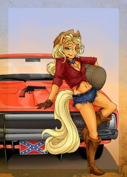 Applejack General Lee.jpg