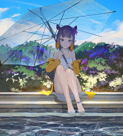 Ina and her umbrella by @Drowzzi_boi.jpg