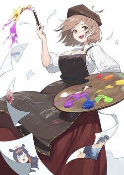 mumei the artist by @Yogurt_dahi.jpg