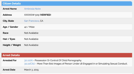 Ambrosia Luna Noire Registered Sex Offender Arrest Record.png