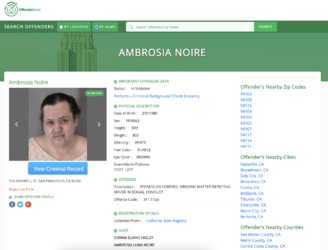 Ambrosia Luna Noire Registered Sex Offender Pedo.png