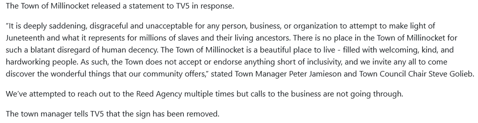 Screenshot 2022-06-21 at 16-56-42 Town responds after sign on Millinocket business causes outr...png