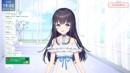 nayuta 新衣装 Live2D お披露目します！#なまゆた 2-25 screenshot.png