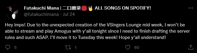 Screenshot 2022-07-25 at 23-44-23 (20) Tweets with replies by Futakuchi Mana 二口魔菜🏮🤘 ALL SONGS ...png