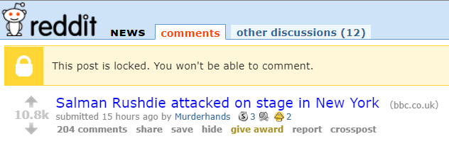 reddit moderators lock Salman Rushdie threads 2.PNG