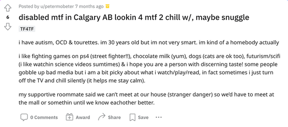 disabled-mtf-in-Calgary-AB-lookin-4-mtf-2-chill-w-maybe-snuggle-t4t.png disabled-mtf-in-Calgary-AB-lookin-4-mtf-2-chill-w-maybe-snuggle-t4t.png