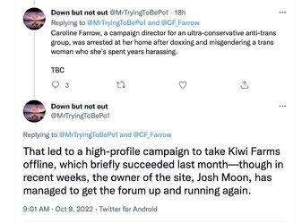 2022-10-09 Twitter Farrow Kiwi Farms not Keffals.jpeg