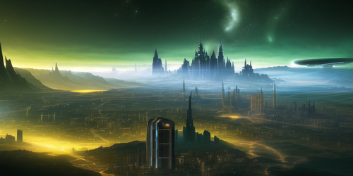 sci-fi, science fiction, space fantasy, cityscape, futuristic, fantasy, lush, solarpunk, green...png