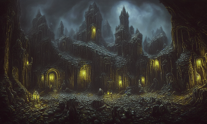 00003-904503826-(((painting, masterpiece, best quality, 4k))), ((fantasy dungeon, style of H.P...png