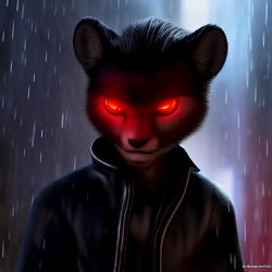 2022-10-30-04-47-25-0005-anthropomorphic_male_sable_cub_long_flowing_oily_black_hair_glowing_r...png