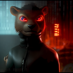 2022-10-30-04-47-30-0006-anthropomorphic_male_sable_cub_long_flowing_oily_black_hair_glowing_r...png
