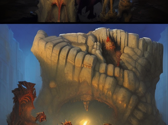 Dungeon_filled_with_monsters_Greg_Rutkowski_2190506022.png