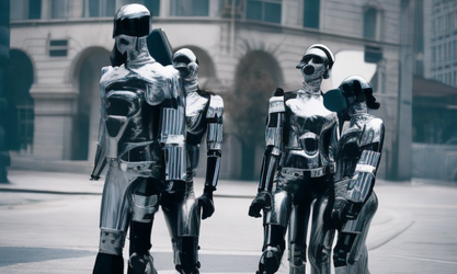 Metallic_police_cyborgs_wearing_uniforms_surrounding_human_girl_cyberpunk_dystopian_photograph...png