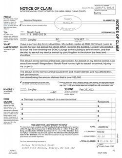 303311292CJessicaYanivSimpsonvsGeraldFunk2CBCSmallClaimsNoticeofClaim_page-0001.jpg