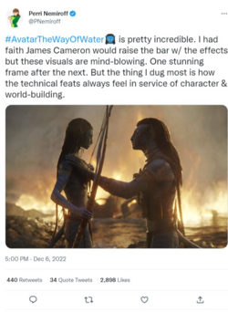 Perri Nemiroff on Twitter   #AvatarTheWayOfWater is pretty incredible. I had faith James Camer...png