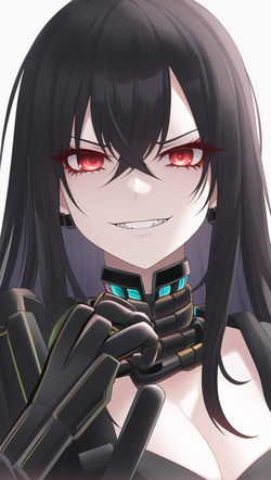 00386-3798384417-middle aged woman, wearing cybernetic costume, black hair, sinister facial fe...png