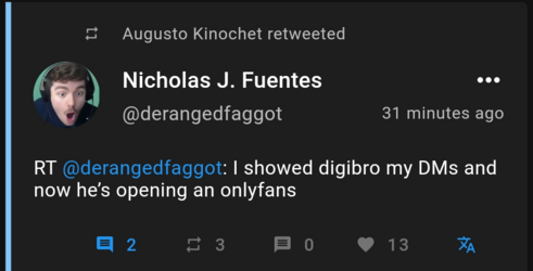 Retweeting His Own Joke.png Retweeting His Own Joke.png