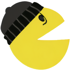 Pacman_with_a_beanie_on_masterpiece_high_quality_Grey_background_Tim_Pool_3594540623.png