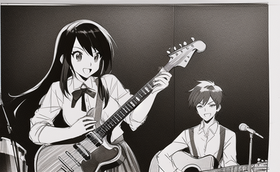 02810-3397474626-a video game scene with a man playing guitar and a woman playing guitar in fr...png