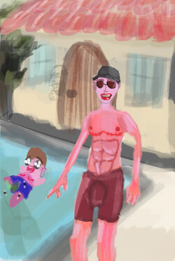 pooner visits that girl from that one pregnancy movie.jpg